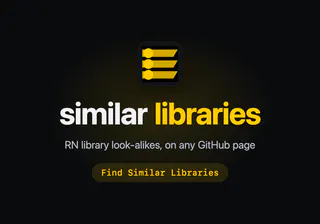 Similar React Native Libraries [ Chrome Extension ] thumbnail